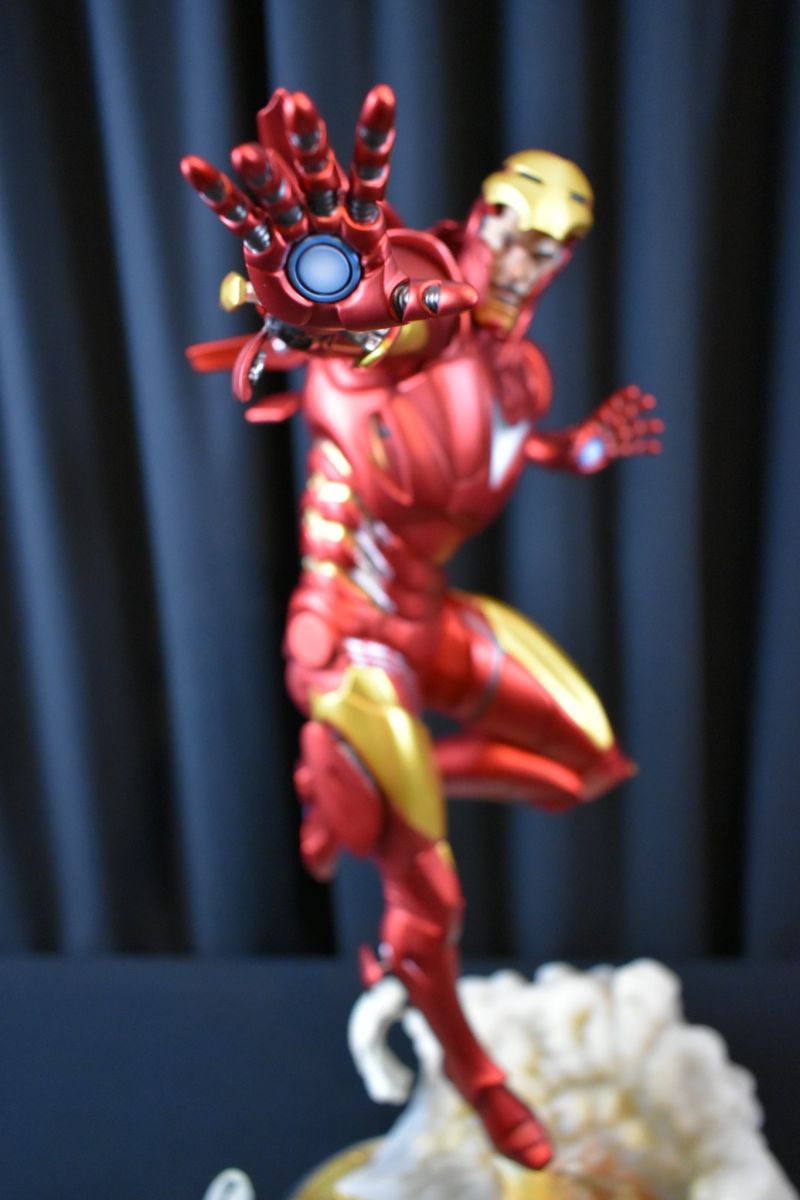 Sideshow Iron Man Extremis Mark II bemutató
