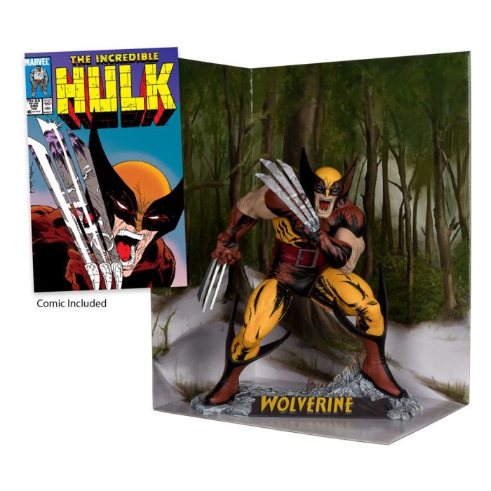 McFarlane Toys Marvel Collection PVC Statue 1/6 Wolverine (The Incredible Hulk #340) 21 cm